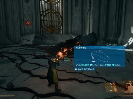 Saros – Biome 1 Shattered Rise: Soltari Assault Rifle Alt Fire Tutorial | Talk To Jerome | PS5 Pro