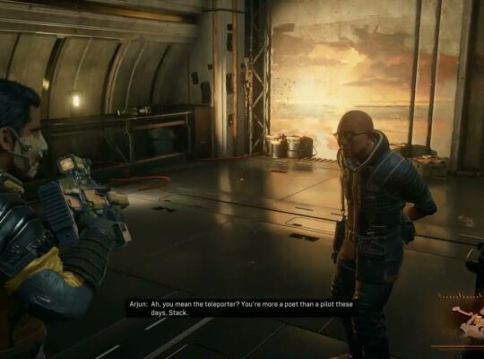 Saros – Biome 2 The Passage: Talk with Stack “You’re More a Poet Than a Pilot” | PS5 Pro