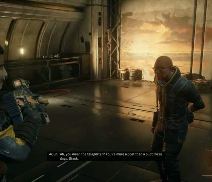 Saros – Biome 2 The Passage: Talk with Stack “You’re More a Poet Than a Pilot” | PS5 Pro