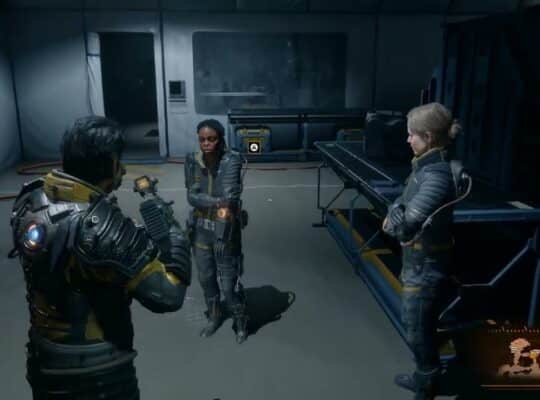 Saros – Biome 2 The Passage Revival Arrival Sequence | Talk with Sheridan In Medical Area | PS5 Pro