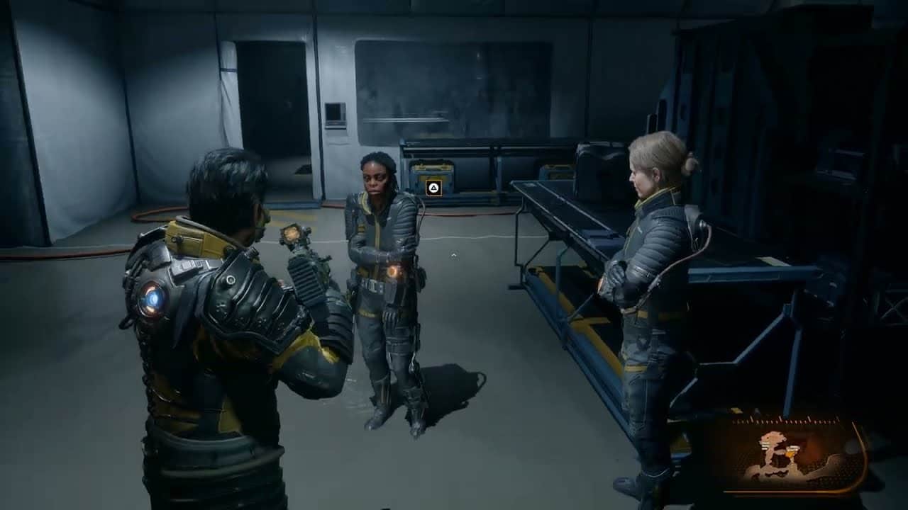 Saros – Biome 2 The Passage Revival Arrival Sequence | Talk with Sheridan In Medical Area | PS5 Pro