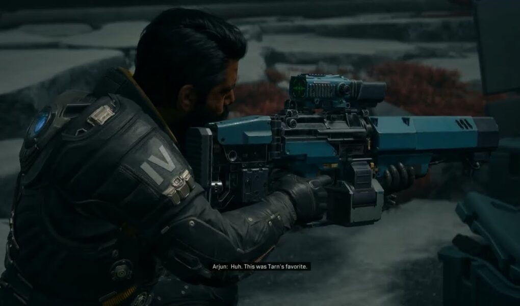 Saros – Biome 1 Shattered Rise: Monster? | Collect Halcyon and Reach Soltari Assault Rifle | PS5 Pro