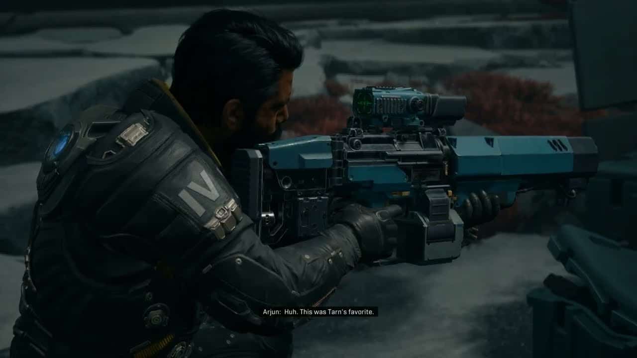 Saros – Biome 1 Shattered Rise: Monster? | Collect Halcyon and Reach Soltari Assault Rifle | PS5 Pro