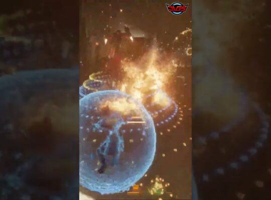 Surviving Epic Boss Battle: Shield Up, Enemies Down! #shorts