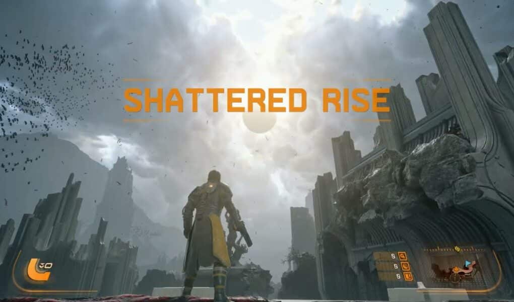 Saros – Passage: Biome 1 Shattered Rise Introduction: Power Weapon Prominence Location | PS5 Pro