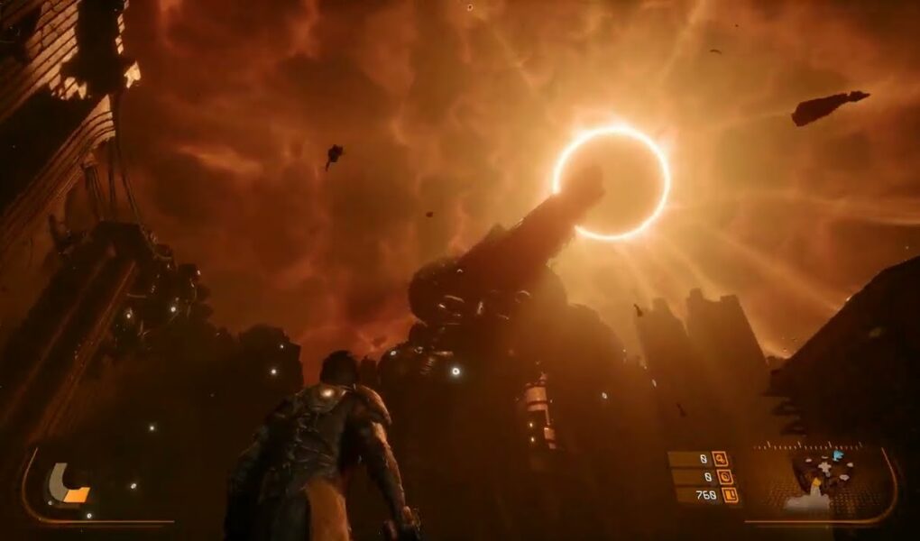 Saros – Tutorial: Unknown Woman: Formal Credits “SAROS” Title Cutscene | Consort Fight | PS5 Pro