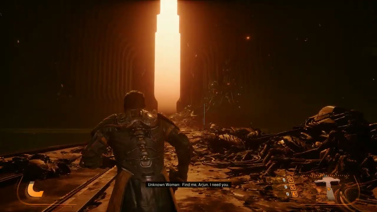 Saros – Tutorial Biome: Movement, Camera, Weapon Usage, Lucenite Description, Jump + Dash | PS5 Pro