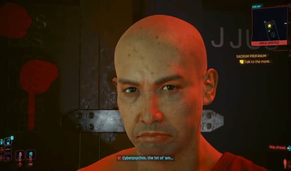 Cyberpunk 2077 – Sacrum Profanum: Talk with The Monk | Defeat The Gangoons | Save The Monk | PS5 Pro