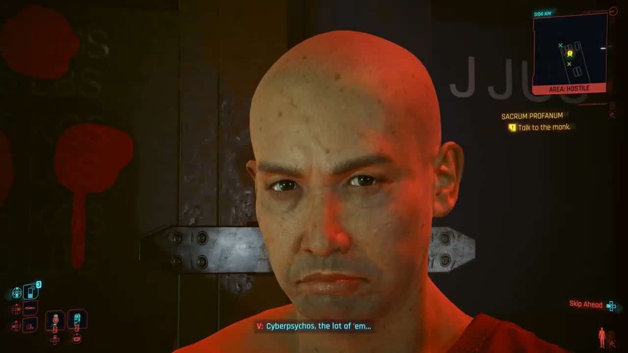 Cyberpunk 2077 – Sacrum Profanum: Talk with The Monk | Defeat The Gangoons | Save The Monk | PS5 Pro