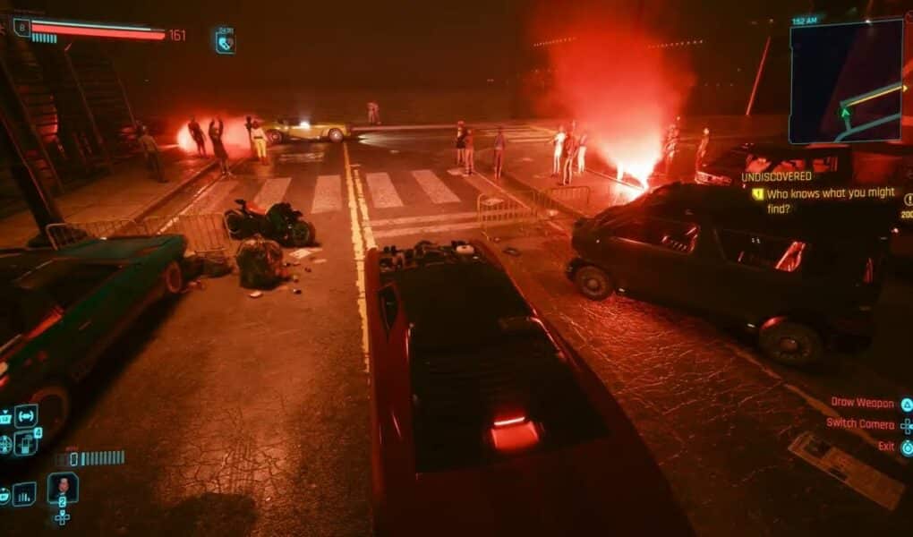 Cyberpunk 2077 – Illegal Street Drag Race Archived Conversation: Jen Fournette and Needles | PS5 Pro