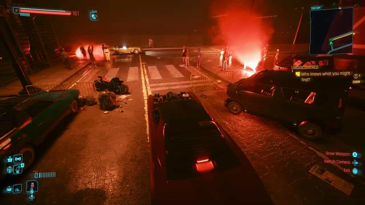 Cyberpunk 2077 – Illegal Street Drag Race Archived Conversation: Jen Fournette and Needles | PS5 Pro