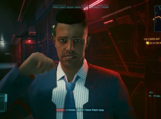 Cyberpunk 2077 – The Corpo Rat: Read The Report | AV Ride To Lizzie’s Bar | PS5 Pro Ray Tracing Pro