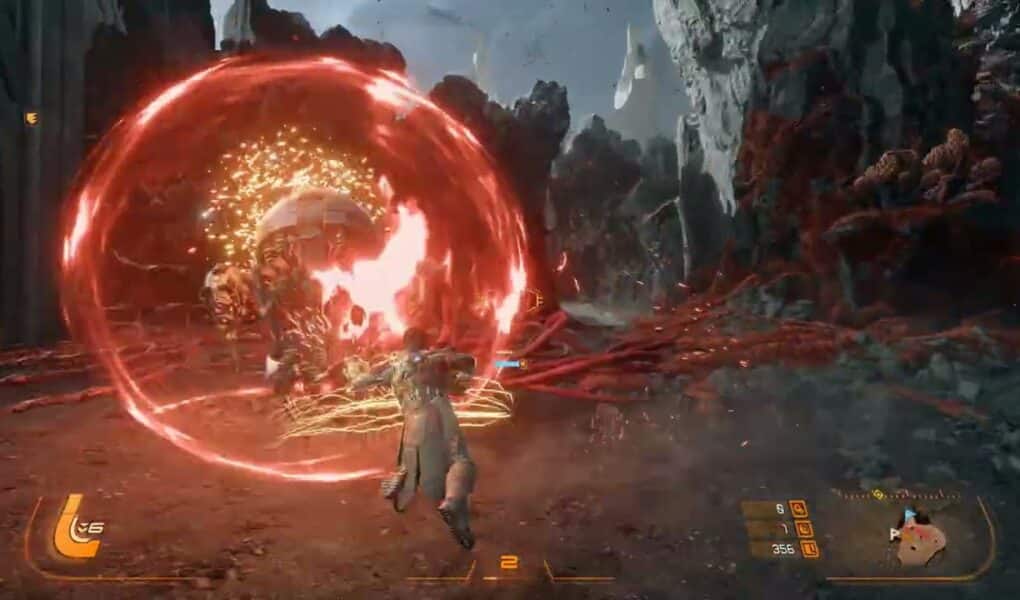 Saros – Biome 1 Shattered Rise: Upgrade at Primary: Tarn’s Camp | Lina Audio Log | Eclipse | PS5 Pro