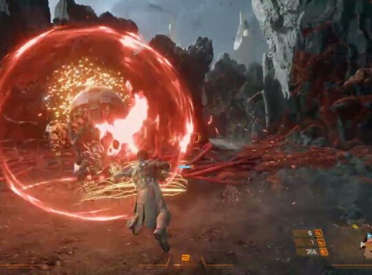 Saros – Biome 1 Shattered Rise: Upgrade at Primary: Tarn’s Camp | Lina Audio Log | Eclipse | PS5 Pro