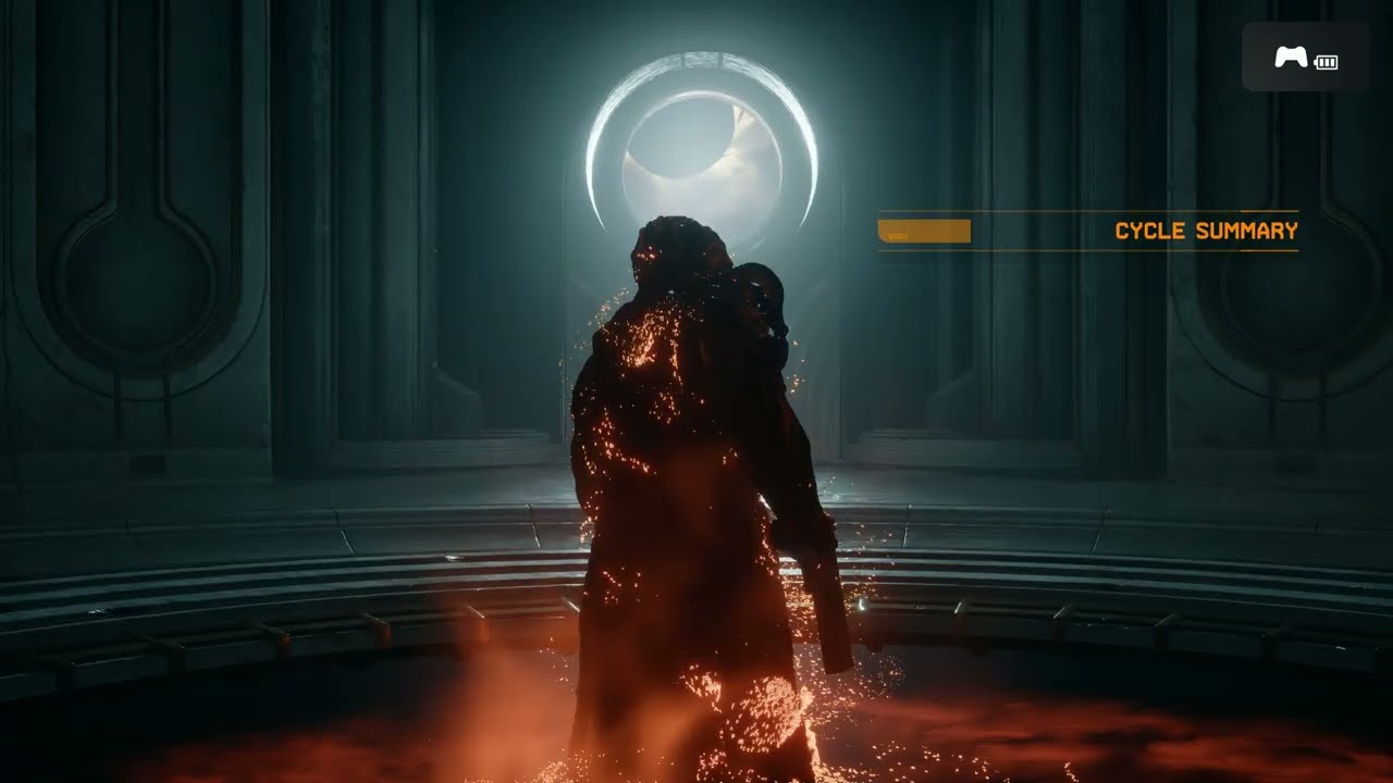 Saros – The Passage: Biome 1 Shattered Rise: Cycle Summary: Duration, Halcyon, Proficiency | PS5 Pro