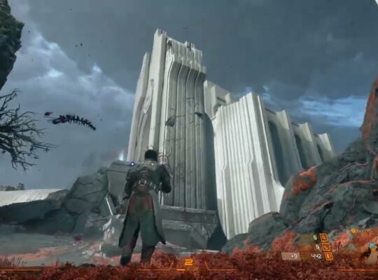 Saros – Biome 1 Shattered Rise: Alab Audio Log | Defeat Vessel | Reach Eclipse Device | PS5 Pro