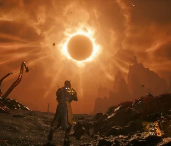 Saros – Biome 1 Shattered Rise: Eclipse Message: Enriched Lucenite | Slay Osteomaw | PS5 Pro