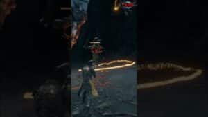 Saros – Trapped in FIRE FIGHT! ⚔️ Can you ESCAPE the SOLAR CAGE? #shorts