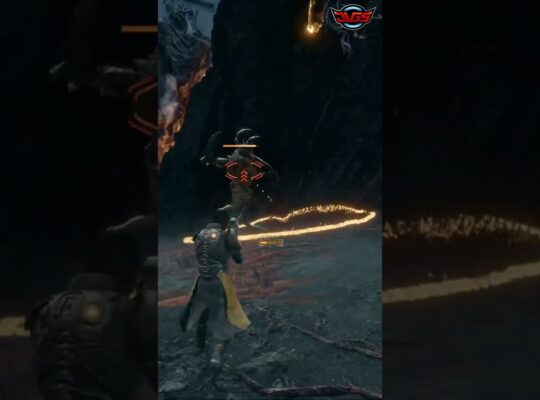 Saros – Trapped in FIRE FIGHT! ⚔️ Can you ESCAPE the SOLAR CAGE? #shorts