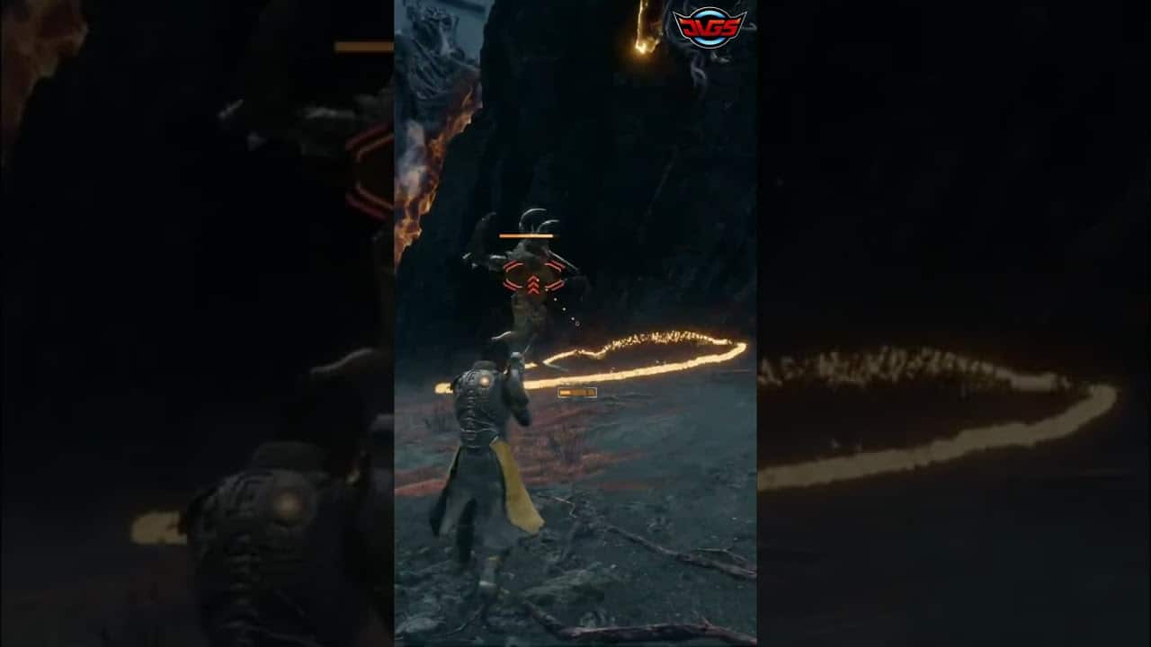 Saros – Trapped in FIRE FIGHT! ⚔️ Can you ESCAPE the SOLAR CAGE? #shorts