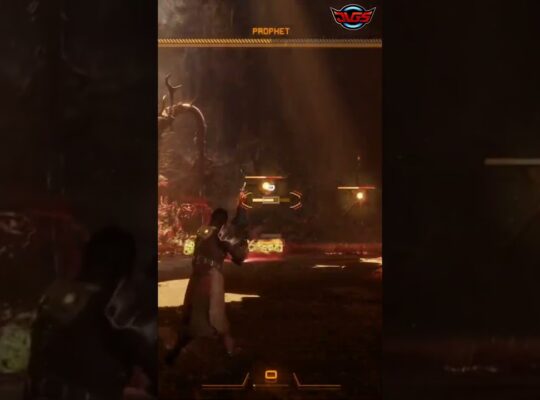 SAROS is Bullet Hell! Epic Boss Battle Unleashed: Intense Combat and Dodging! #shorts