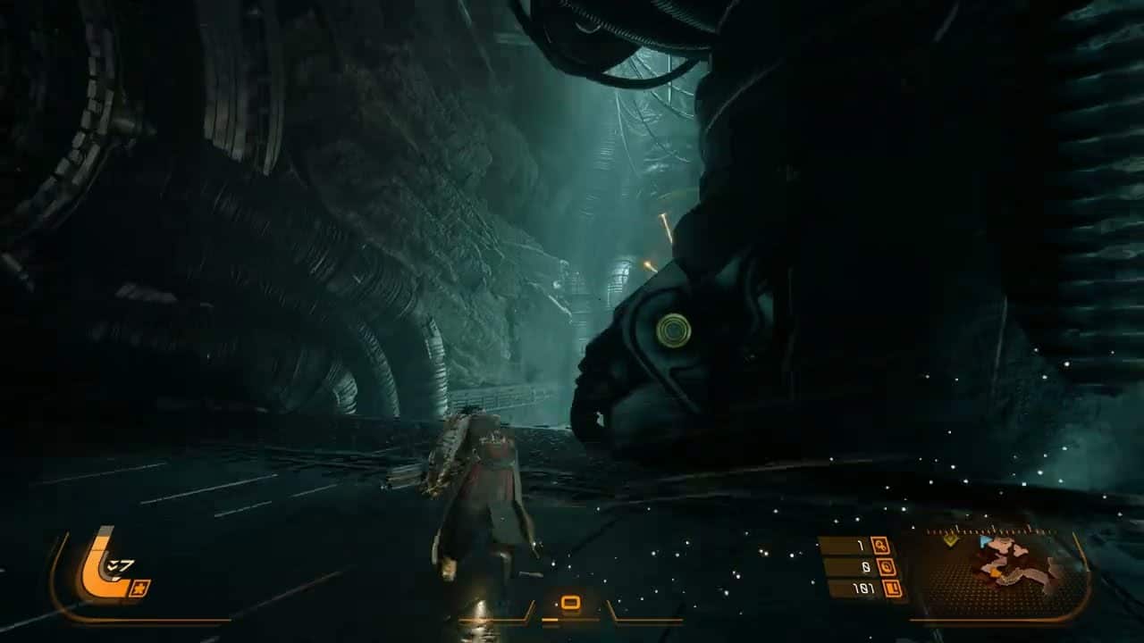 Saros – Biome 2: Enter The Ancient Depths | Use The Jump Networks | Horde Shotgun Gameplay | PS5 Pro