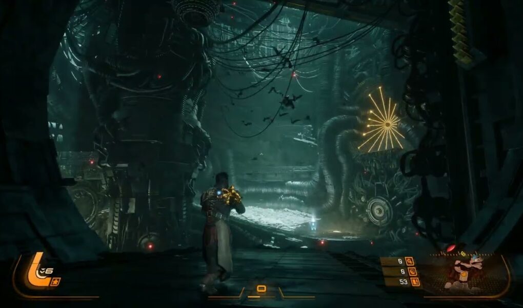 Saros – Biome 2 Ancient Depths: Use Jump Networks Gameplay | Acquire Horde Shotgun | PS5 Pro