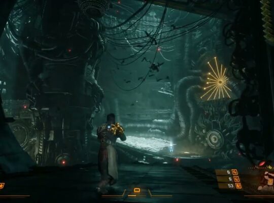 Saros – Biome 2 Ancient Depths: Use Jump Networks Gameplay | Acquire Horde Shotgun | PS5 Pro