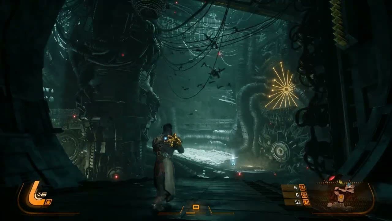 Saros – Biome 2 Ancient Depths: Use Jump Networks Gameplay | Acquire Horde Shotgun | PS5 Pro