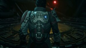 Saros – Biome 2: Open Primary and Use World Dial To Teleport To Ancient Depths Gameplay | PS5 Pro