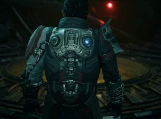 Saros – Biome 2: Open Primary and Use World Dial To Teleport To Ancient Depths Gameplay | PS5 Pro