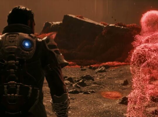 Saros – Biome 1 Shattered Rise: Arjun Devraj Discovers Nitya Chandran’s Holocache Cutscene | PS5 Pro