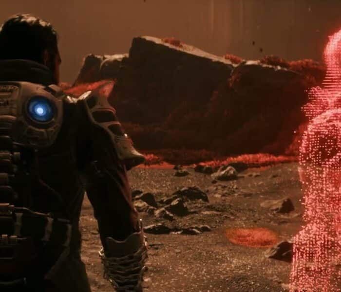 Saros – Biome 1 Shattered Rise: Arjun Devraj Discovers Nitya Chandran’s Holocache Cutscene | PS5 Pro