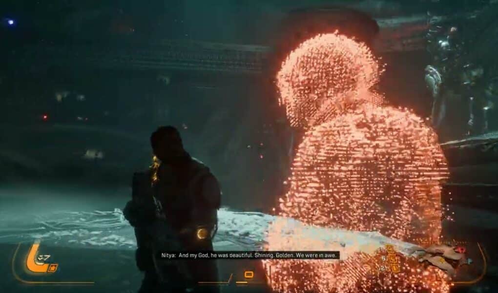 Saros – Biome 2 Ancient Depths: Nitya Holocache Sequence (Golden Micah, Angry Delroy) | PS5 Pro