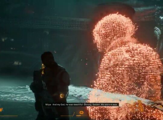 Saros – Biome 2 Ancient Depths: Nitya Holocache Sequence (Golden Micah, Angry Delroy) | PS5 Pro