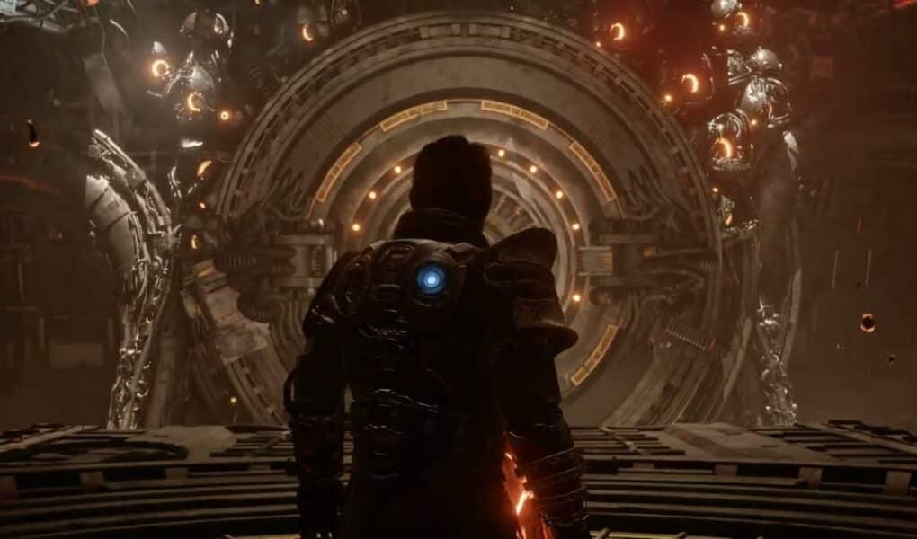 Saros – Biome 2 Ancient Depths: Activate The Eclipse: Remove Eclipse Barrier Cutscene | PS5 Pro