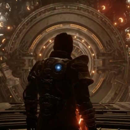 Saros – Biome 2 Ancient Depths: Activate The Eclipse: Remove Eclipse Barrier Cutscene | PS5 Pro