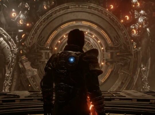 Saros – Biome 2 Ancient Depths: Activate The Eclipse: Remove Eclipse Barrier Cutscene | PS5 Pro