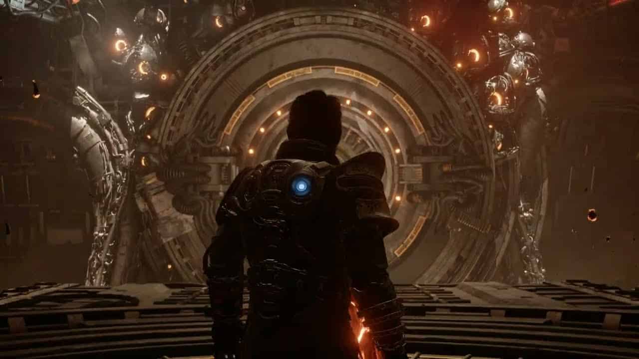 Saros – Biome 2 Ancient Depths: Activate The Eclipse: Remove Eclipse Barrier Cutscene | PS5 Pro