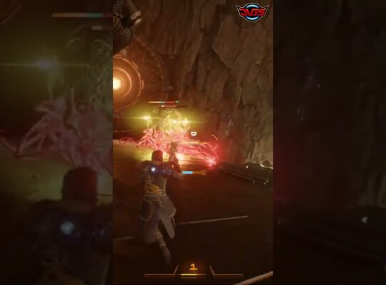 Saros IS BULLET HELL! Epic Sci Fi Combat: Activate Vaults & Transform! #shorts