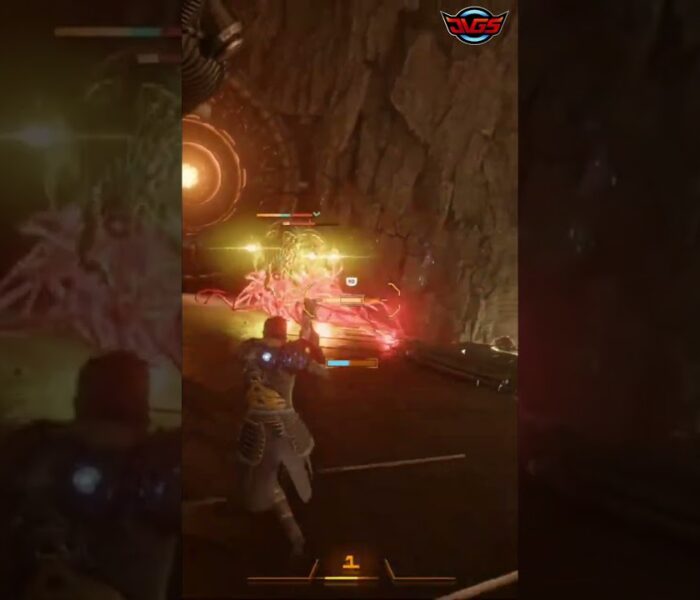 Saros IS BULLET HELL! Epic Sci Fi Combat: Activate Vaults & Transform! #shorts