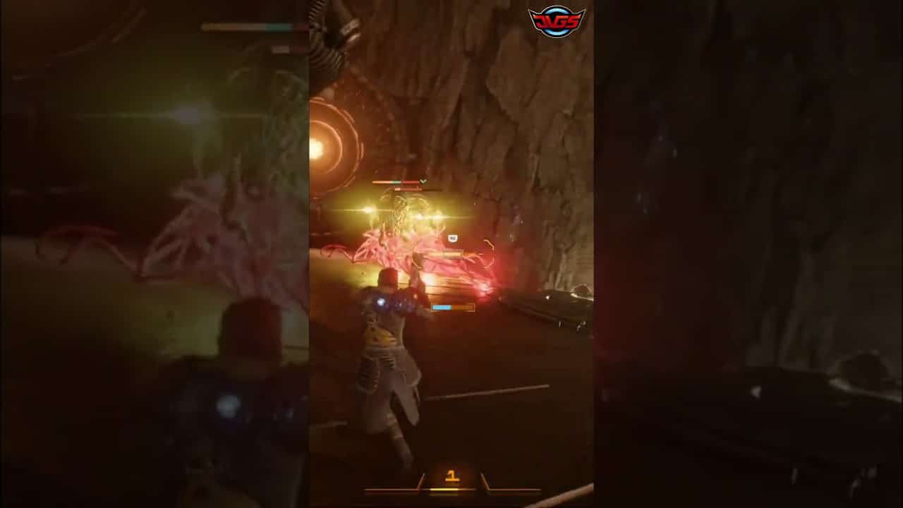 Saros IS BULLET HELL! Epic Sci Fi Combat: Activate Vaults & Transform! #shorts