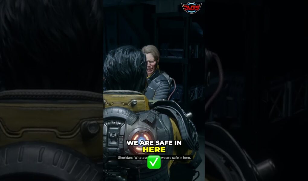 Kayla Concerned – Sheridan Stays Vigilant! Is Anyone Safe in This Sci Fi Game? – Saros #shorts