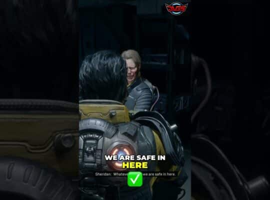 Kayla Concerned – Sheridan Stays Vigilant! Is Anyone Safe in This Sci Fi Game? – Saros #shorts