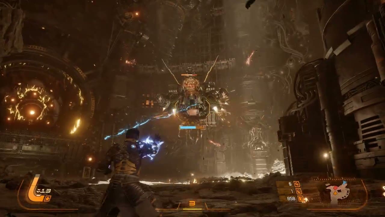 Saros – Biome 2 Ancient Depths: Activate Both Vault Devices 2/2 Unedited Gameplay | PS5 Pro