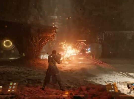 Saros – Biome 2 Ancient Depths: Battle The Evil Creatures | Collect Audio Logs Gameplay | PS5 Pro