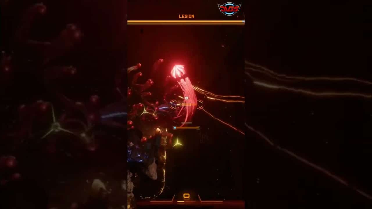 Epic BOSS FIGHT: DODGE LEGION’S DEATH BEAMS! SAROS #shorts