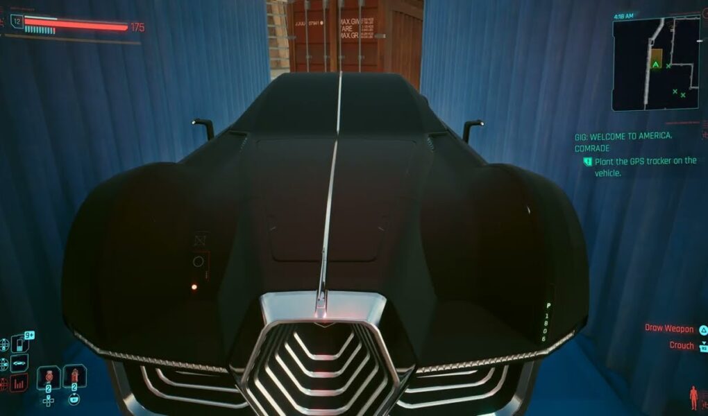 Cyberpunk 2077 – Welcome To America Comrade: Find The Container and Plant GPS On Vehicle | PS5 Pro