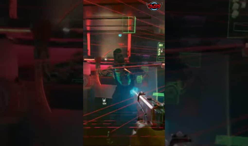 Cyberpunk 2077 – Hack Surveillance & Dominate Gunfights: Find Jotaro NOW! #shorts