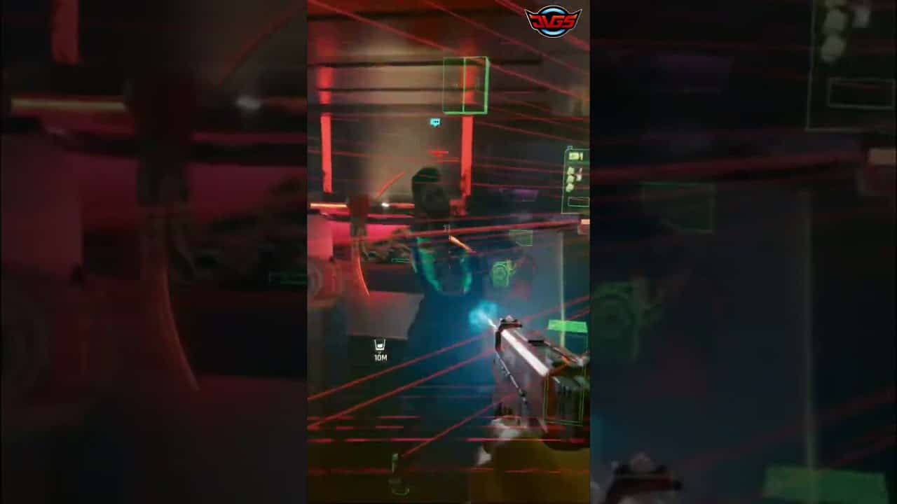 Cyberpunk 2077 – Hack Surveillance & Dominate Gunfights: Find Jotaro NOW! #shorts